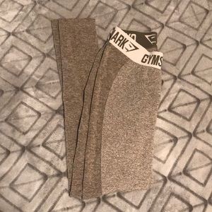 Gymshark khaki flex leggings